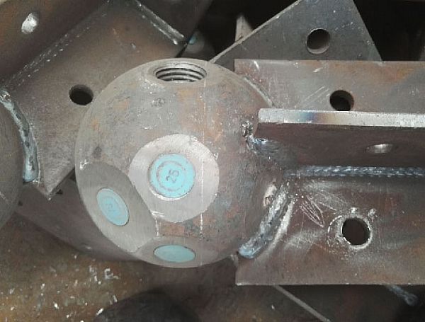 呼和浩特螺栓球球塞，网架配件